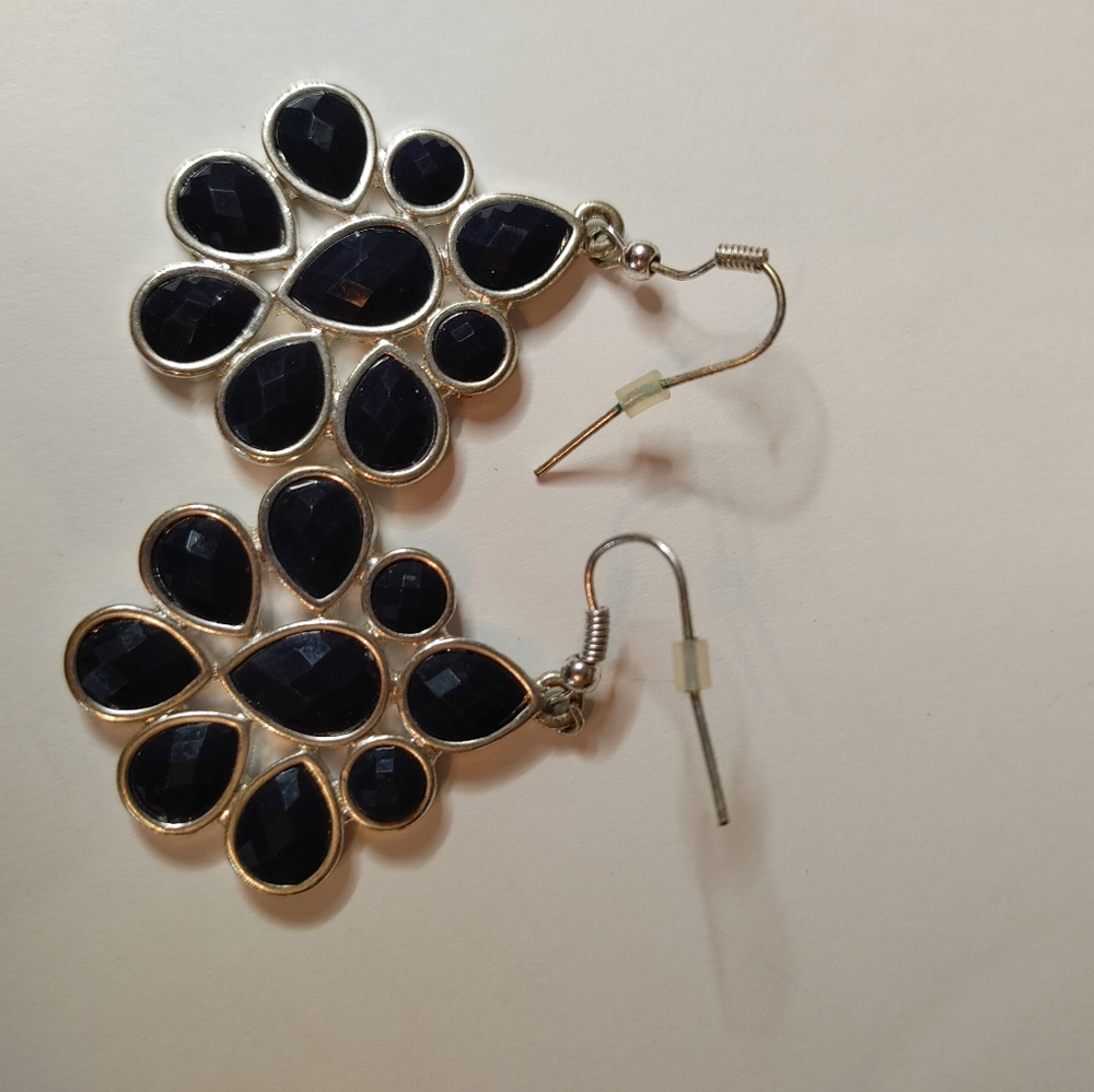12 pair Earrings Dangle Stud Hanging Stone Bead Boho Bohemian Victorian … - Picture 8 of 13